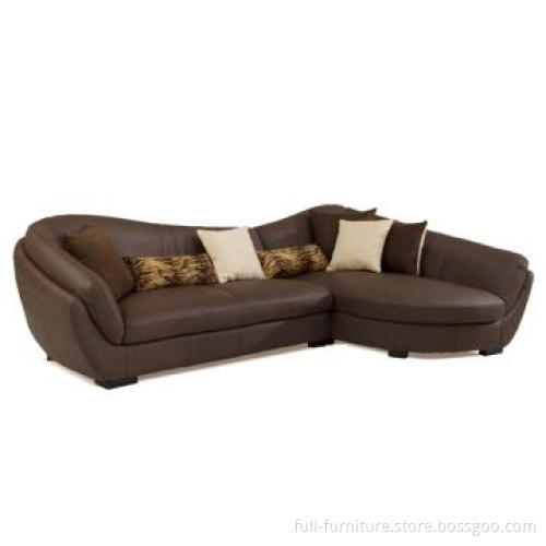 G-2688 Corner Two Pcs Top Grain Cow Leather+PVC Promotion